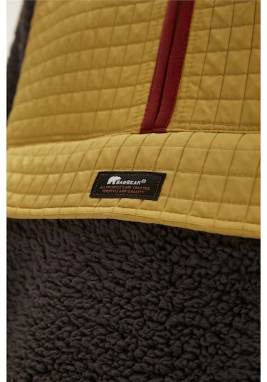 Bad Bear Leonard Plush Half-zip Peluş Erkek Kapüşonlu Sweatshirt - Antrasit