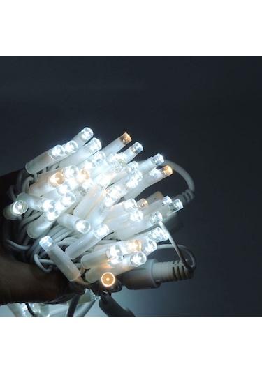 Sunlight Saçak Led Perde Aydınlatma 2m Dış Mekan Beyaz Gün Işığı Beyaz