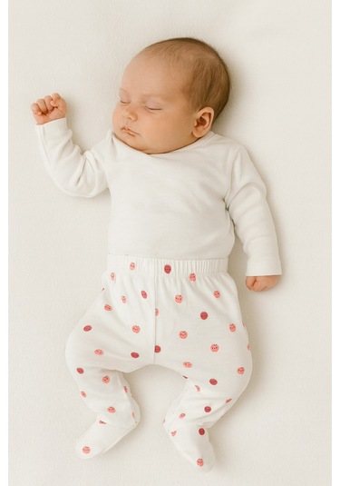Hellobaby 3 Adet Patikli Pantolon Açık Yeşil