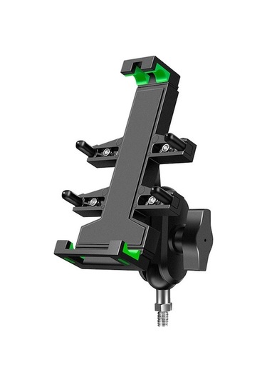 Rogfer A02 Motosiklet Cep Telefonu Navigasyon Braketi Araba Sürme Anti-şok Alüminyum Alaşımlı Raf M10 Top Başlık Kurulum Modeli Diğer Diğer