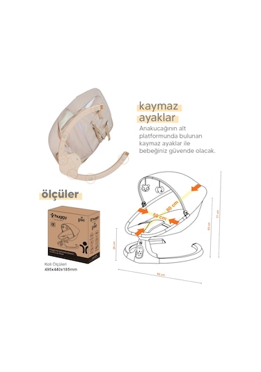 Huggy Pie Yenidoğana Uygun Otomatik Ana Kucağı