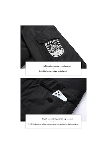 Kadın Kapüşonlu Ceket Fildişi Fildişi