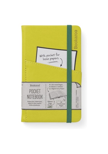 If Bookaroo A6 Günlük Limon Sarısı 103 Ivory