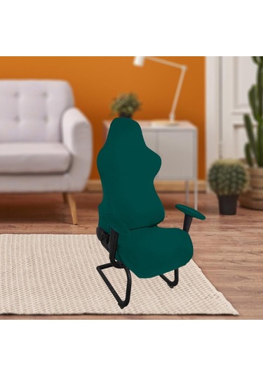 Suntek Magideal Dönen Sandalye Uzanmış Yarış Oyun Koyu-yeşil