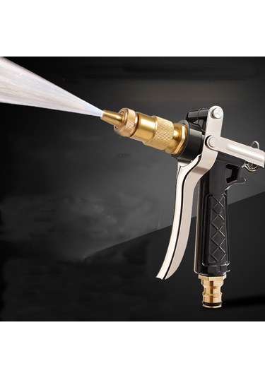 Symbee Ev İçi Metal Araba Yıkama Silindiri - 4 Modlu Ayar, Bakır Başlı, Sürekli Sprey, Dayanıklı Tasarım Su Borusu Hariç 1 Set