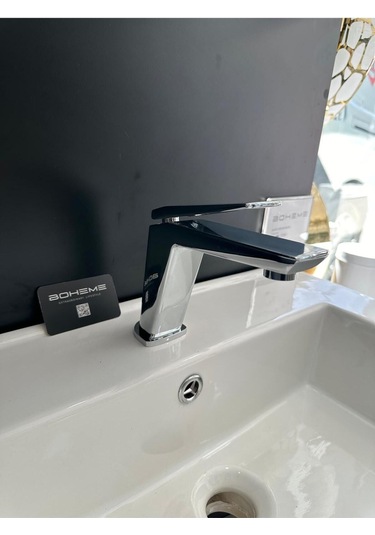Boheme Fleko Chroma Krom Lavabo Bataryası Krom