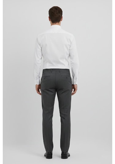 Uki Koyu Gri Comfort Fit Jogger Pantolon Koyu Gri