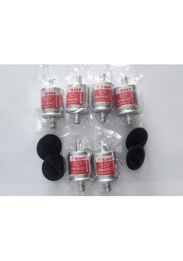 Smf Lpg Filtresi Atiker Akl Zavoli Vikars Uyumlu 12X12Mm 6Adet Çok Renkli