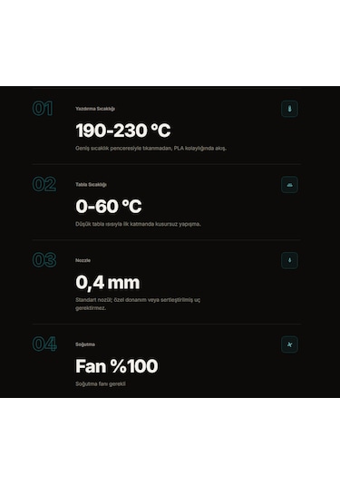 X Pla Filament 1.75mm 1kg. Gri