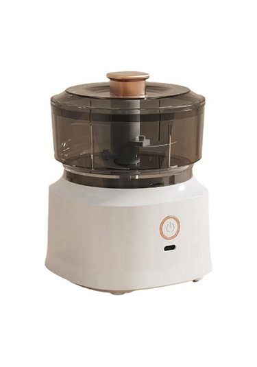 Elektrikli Sarımsak Püresi Öğütücü, Gıda Doğrayıcı, Beyaz Beyaz