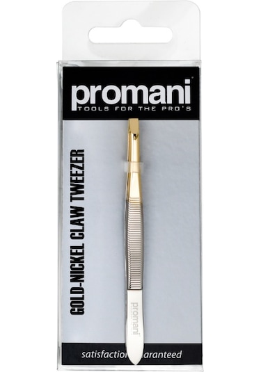 Promani Pr-918 Altın Nikel Düz Uçlu Cımbız