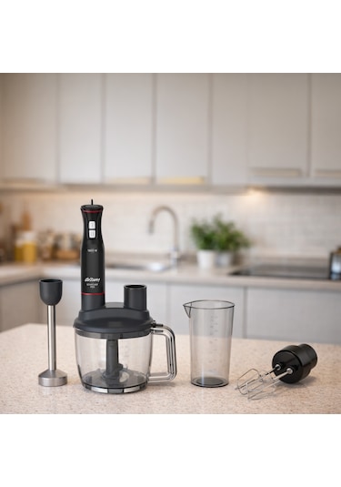 Arzum AR1204 Starchef Pro 1800 W 4 Bıçaklı 1.5 L Hazneli 2 Kademeli Multi Blender Seti