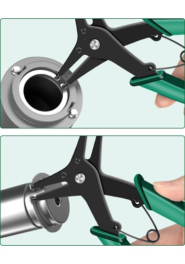 Reedark 2'li 1li Yüksek Karbon Çelik Snap Ring Pliers - 2-24mm Açılışlı, Tamir Bakım İçin El Aracı