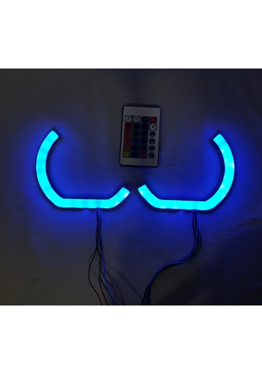 Cotton Halka L Tipi Angel Rgb 120mm , 2 Adet , Far İçi Halka
