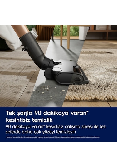 Electrolux EP82AB25UG 800 Serisi Animal Dikey Şarjlı Süpürge