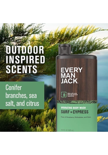 Every Man Jack Surf + Cypress Nemlendirici Duş Jeli 500ml Diğer