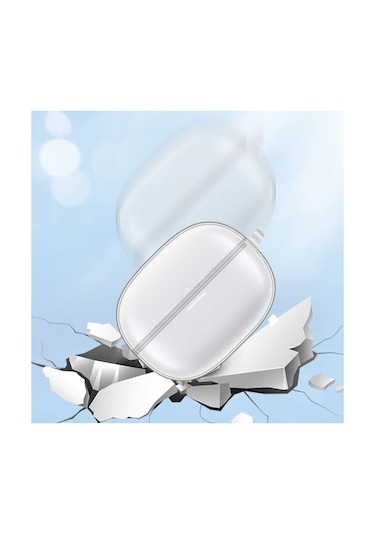 Xiaomi Redmi Buds 5 Pro Uyumlu Soft Silikon Kılıf+kanca Şeffaf