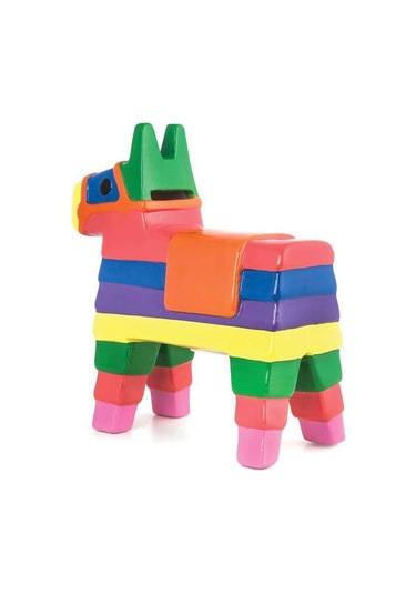 Kikkerland Coın Bank Pınata Çok Renkli Seramik Kumbara