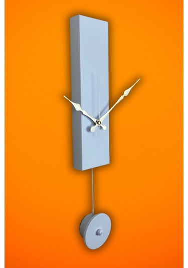 Jakar Model Dekoratif Metal Akar Sessiz Mekanizmalı Duvar Saati Sarkaçlı Değil Süs Beyaz