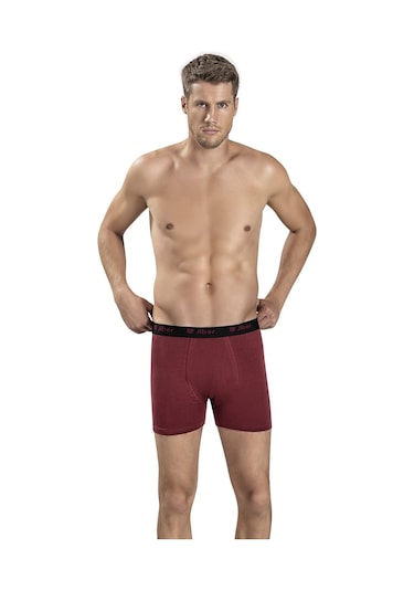 Jiber Erkek Modal Renkli Boxer 321 - 3 Adet 001