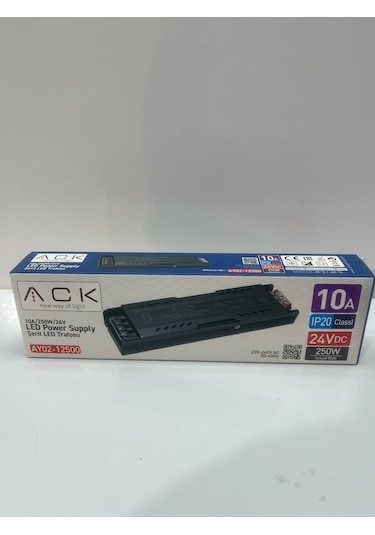 Ack 24v 10 Amper 250 W Slim Led Trafosu Ay02-12500 Seçenekler