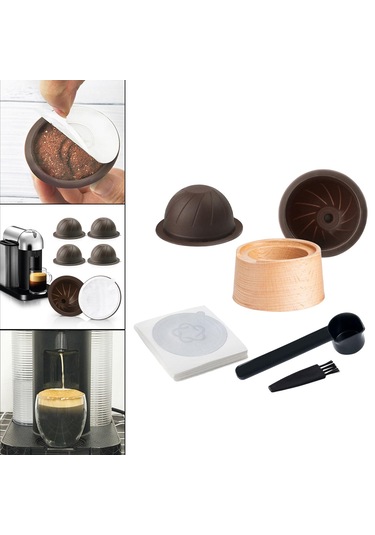 Homyl Ev Için Kahve Kapsül Kiti Pratik Kaşık Kapaklı