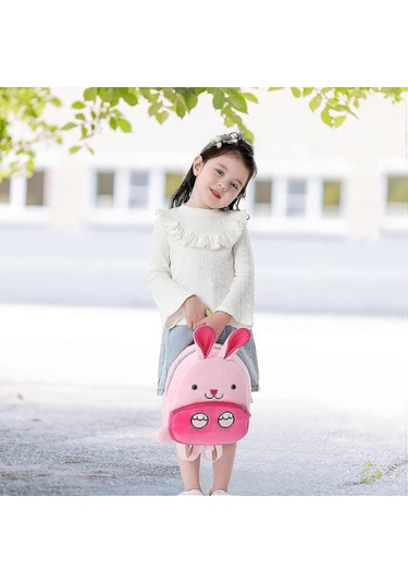 Bunny Küçük Pelüş Sırt Çantası, Erkek, Kız, Anaokulu, 1-2-3 Yaş Diğer