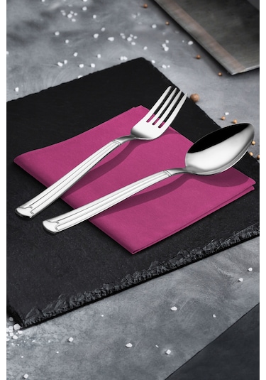 Avcı Yakamoz 60 Parça Çatal Kaşık Bıçak Takımı