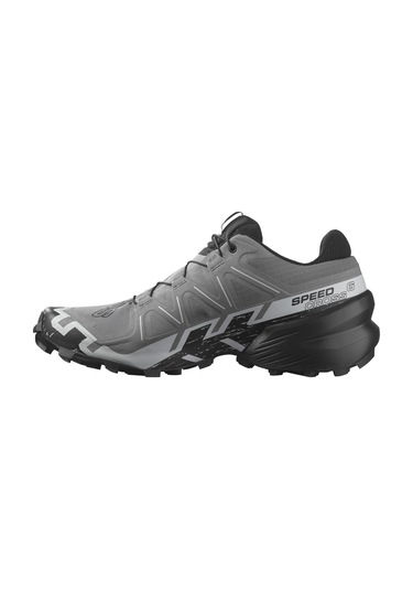 Salomon Speedcross 6 Erkek Outdoor Ayakkabı L41738000 27124 Quiet Shade/black/pearl Blue Gri - Siyah