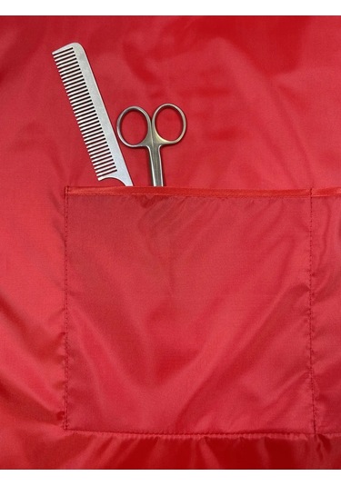 Levına Manikür Ustası İçin Mutfak Önlüğü 391416748 Kırmızı