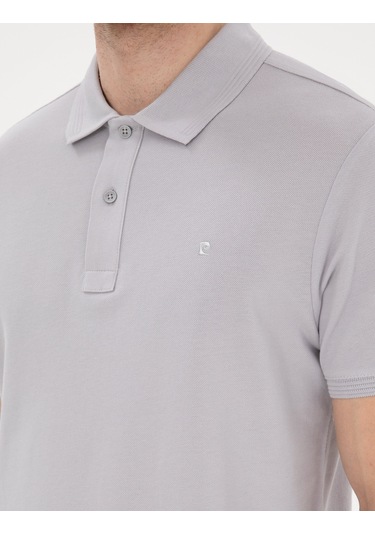 Pierre Cardin Erkek Açık Gri Tişört Basic 50302561-vr001 Açik Gri