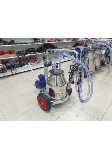 Bereket  Bs Mini X Tek Sağım Paslanmaz Süt Sağım Makinası