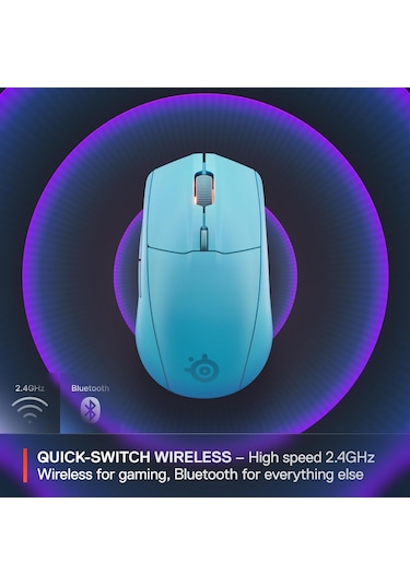 Steelseries Rival 3 Wireless Gen 2 Oyuncu Faresi 2.4ghz Ve Blue 34375543