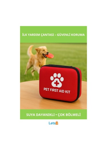 Evcil Hayvan Lüks Taşınabilir İlk Yardım Ve İhtiyaç Çantası