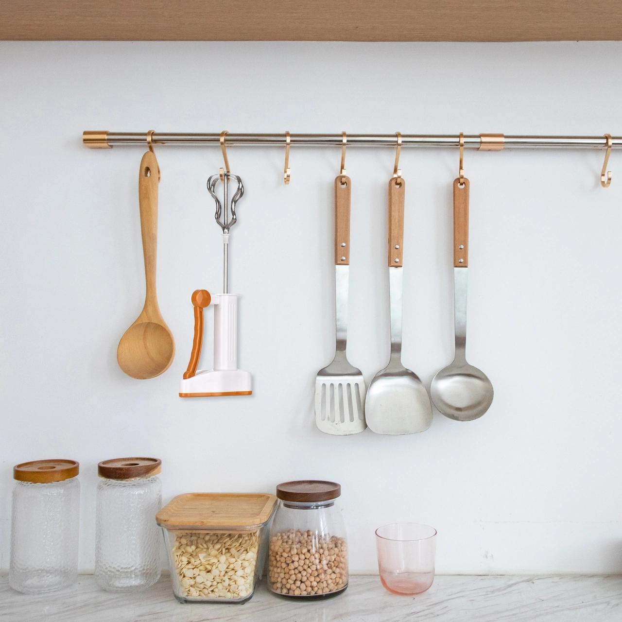 Youmex El Tipi Mutfak Blenderı: Çayır, Krema, Şerbet Karıştırıcı - Paslanmaz Çelik Vücut - Mavi Mavi