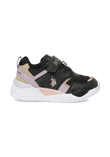 U.s. Polo Assn. Termınal Jr 4pr Siyah Kız Çocuk Spor Ayakkabı 101884830 Siyah