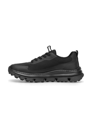 Bulldozer Buldozer 261410 Erkek Klasik Sneaker Siyah