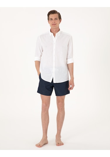 Pierre Cardin Erkek Lacivert Deniz Şortu 50308846-vr033 Lacivert