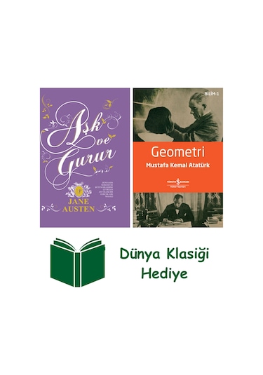 Aşk Ve Gurur Ciltli + Geometri + Dünya Klasiği Hediye
