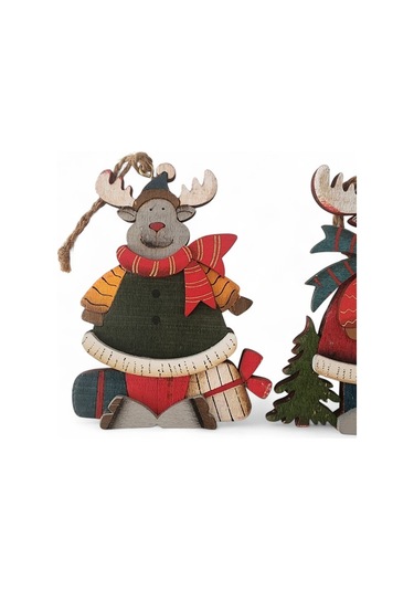 Yılbaşı Süsü İkili Geyik