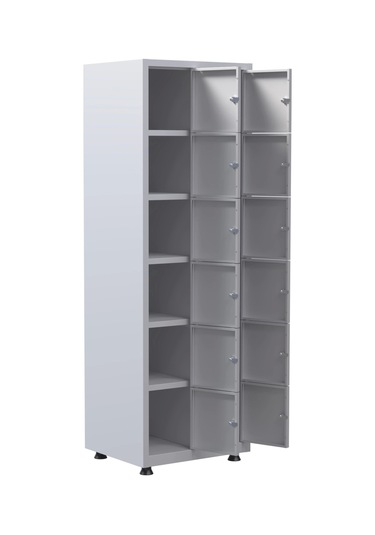 Soyunma Dolabı 12 Kişilik Metal Dolap Çok Renkli