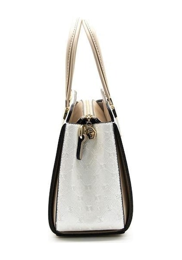 Silver Polo Sp1136 Kadın El Çantası Logolu Sedef-s.nut