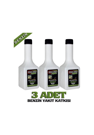 Bor Katkılı Bor Power Benzin Katkı (200Ml) Bor Içerikli-3 Adet