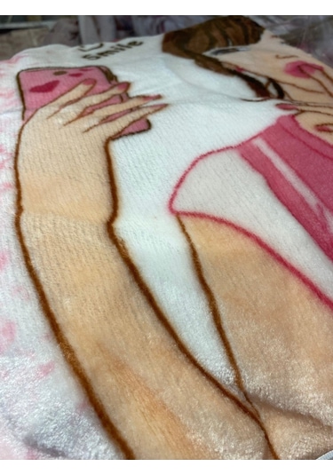 Sarar Gift Tek Kişilik Battaniye-1,90 Kg Battaniye Mevsimlik Pembe