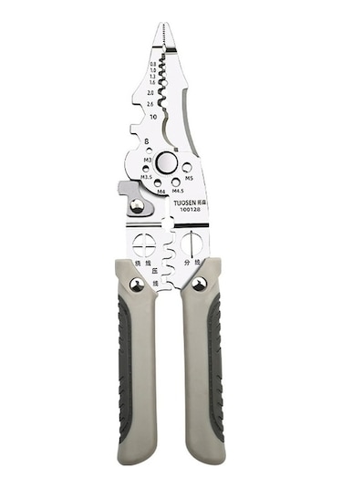 Cbtx Tuosen Çok Fonksiyonlu Tel Sıyırma Elektrikçi Pensesi Fb