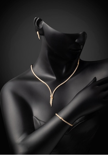 Bilezikci Kemerli Sarkıt Su Yolu Altın Takı Seti