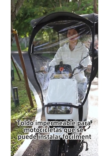 Youtek Her Tür Motosiklet İçin Su Geçirmez Ve Güneşten Koruyucu Motosiklet Tentesi, Hızlı Kurulum Ve Rüzgar Korumalı