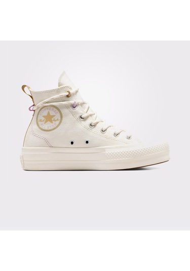 Chuck Taylor All Star Lift Unisex Bej Platform Sneaker Bej