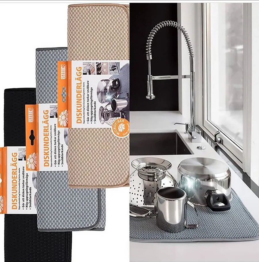 Smart Microfiber System Bulaşık Kurutma Minderi 252410818 Bej