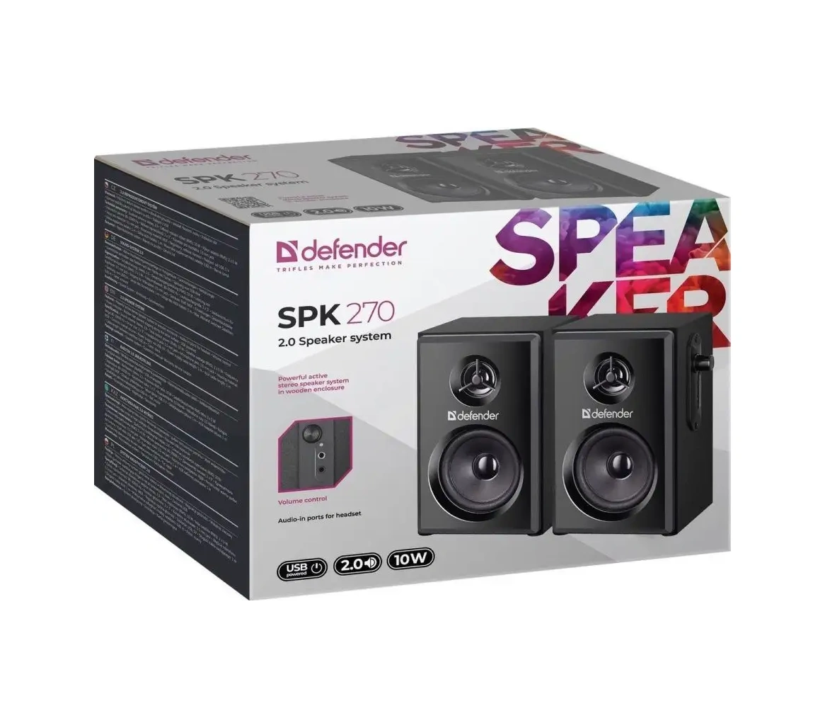 Defender Bilgisayar Hoparlörleri 10 W Usb Güç Kaynağı 115304976